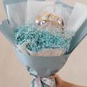 Baby's Breath Graduation Bouquet