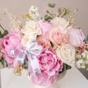 Charming Peony Vase Arrangement