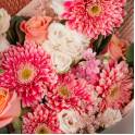 Jellycat Blushkin Bunny and Cheerful Holland Gerberas