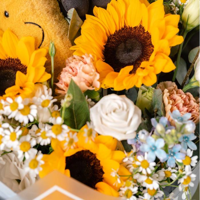 Sunflower Graduation Bouquet