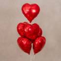 Forever Yours Gift Set – Jellycat Bartholomew Bear, Roses and Balloon Bouquet