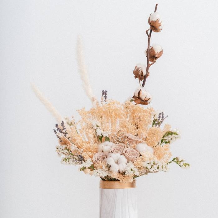 Cafe Latte Rose Arrangement