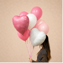Add on - Heart Balloon Bouquet