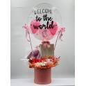 Hot Air Balloon - Baby Gift Set