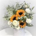 Petite Round Flower Box - Fresh Blooms