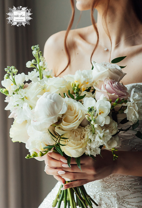 Image of roses at a wedding
