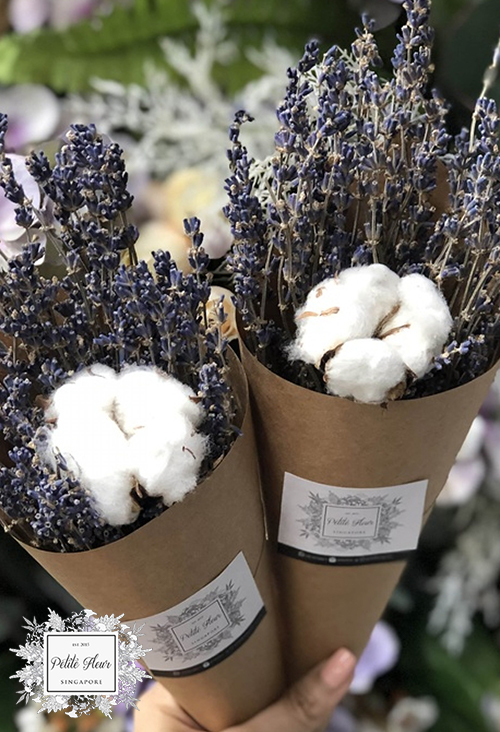 Dried Lavender Flower Bouquet