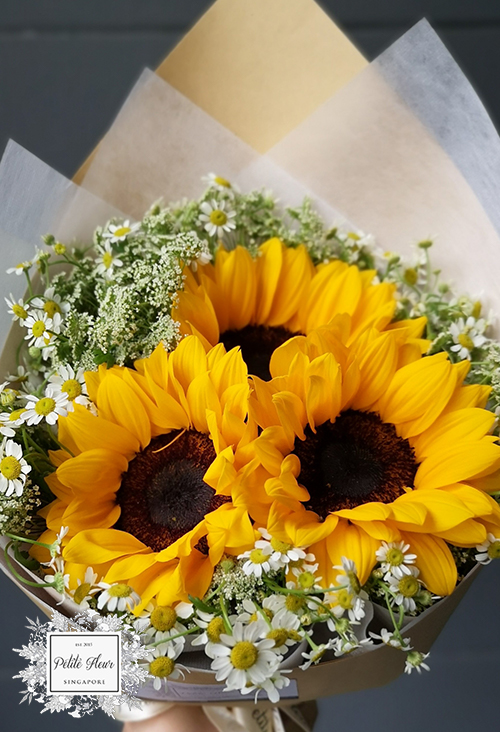 Sunflower Bouquet in Singapore
