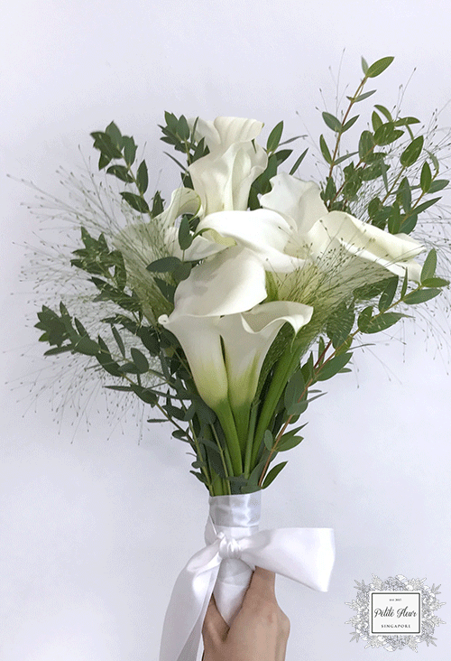 Lilies flower bouquets singapore