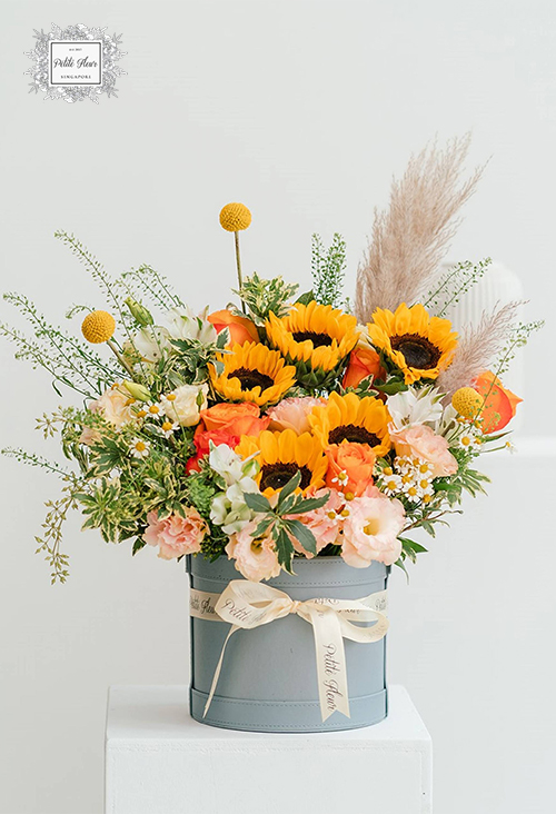 Brightens up even small spaces-flower box Singapore